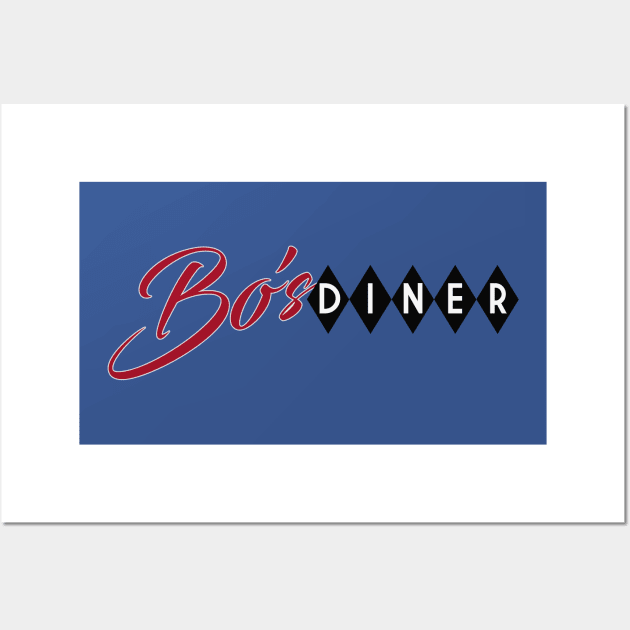 Baby Driver: Bo's Diner Wall Art by BustedAffiliate